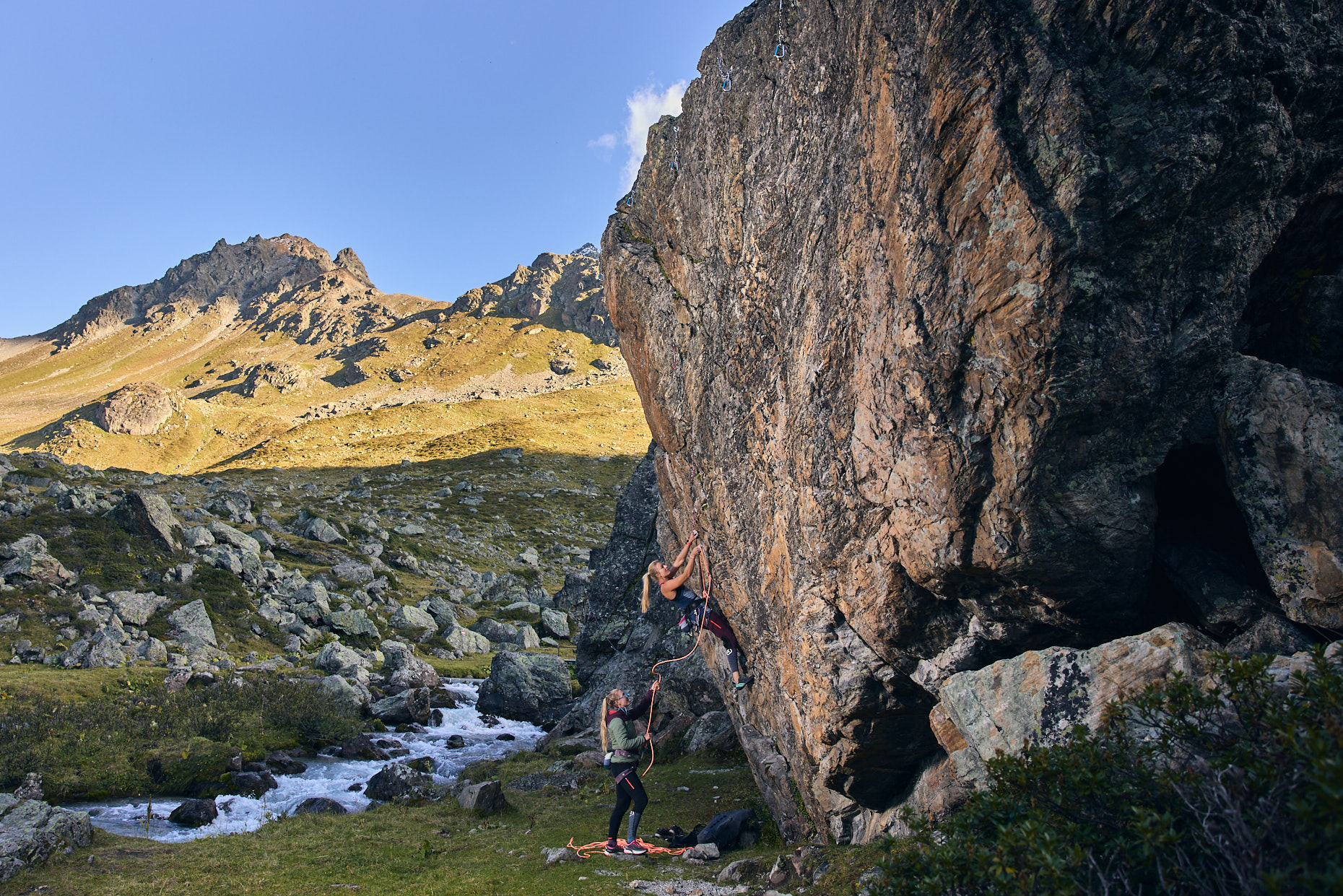 Climbing Jamtal Ischgl  | Stefan Kuerzi Tourism Photography
